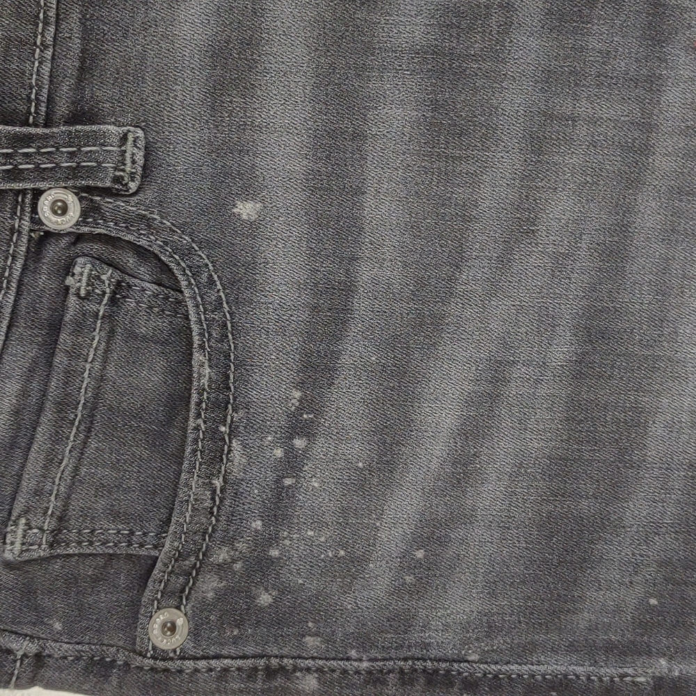 Lucky Brand Brooke Legging Jean Midrise Grey Distressed Super Stretch NWT - Picture 7 of 16